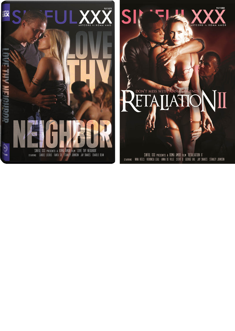 DVD - Sinful XXX D - Confezione da 10 - Erotiekvoordeel.nl