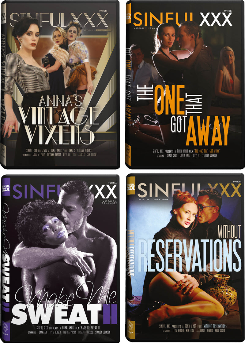 DVD - Sinful XXX D - Confezione da 10 - Erotiekvoordeel.nl