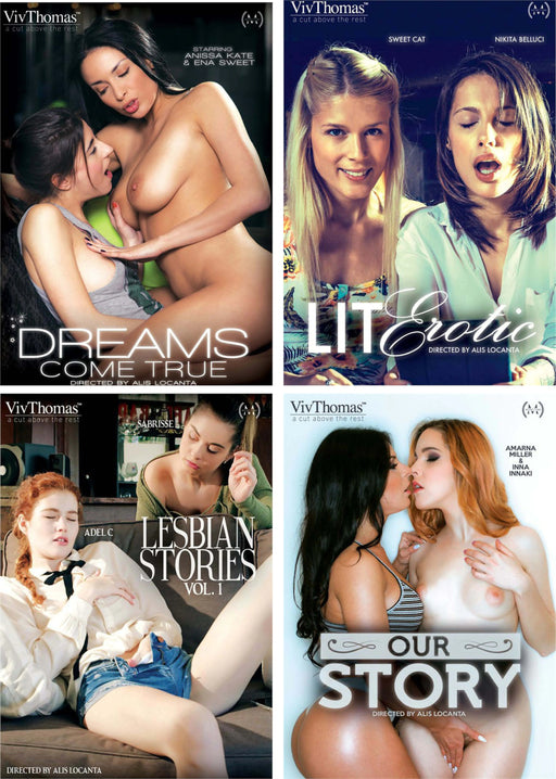 Erotic DVD - Viv Thomas - Set of 9 DVDs - Pack J-Erotiekvoordeel.nl