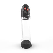 Essentials - Ultraman Auto Hydro Pump - 31 cm - Transparant/Zwart-Erotiekvoordeel.nl