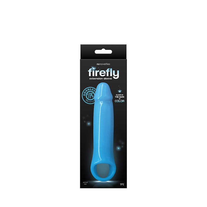 Firefly - Fantasy Extension - Penis Sleeve - Glow in the Dark - 3 maten-Erotiekvoordeel.nl