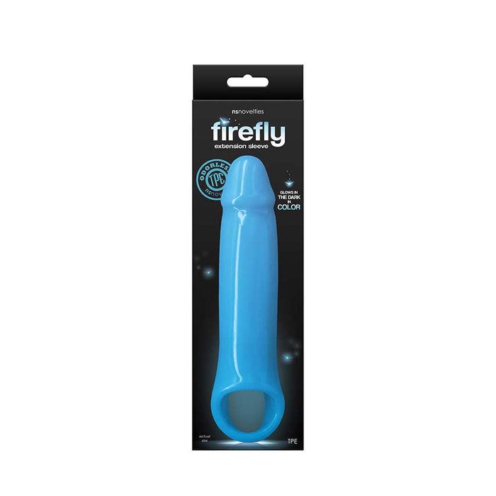 Firefly - Fantasy Extension - Penis Sleeve - Glow in the Dark - 3 maten-Erotiekvoordeel.nl
