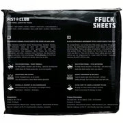 Fist Club - FFUCK SHEETS - Salviette assorbenti - 15 pezzi - Nero-Erotiekvoordeel.nl