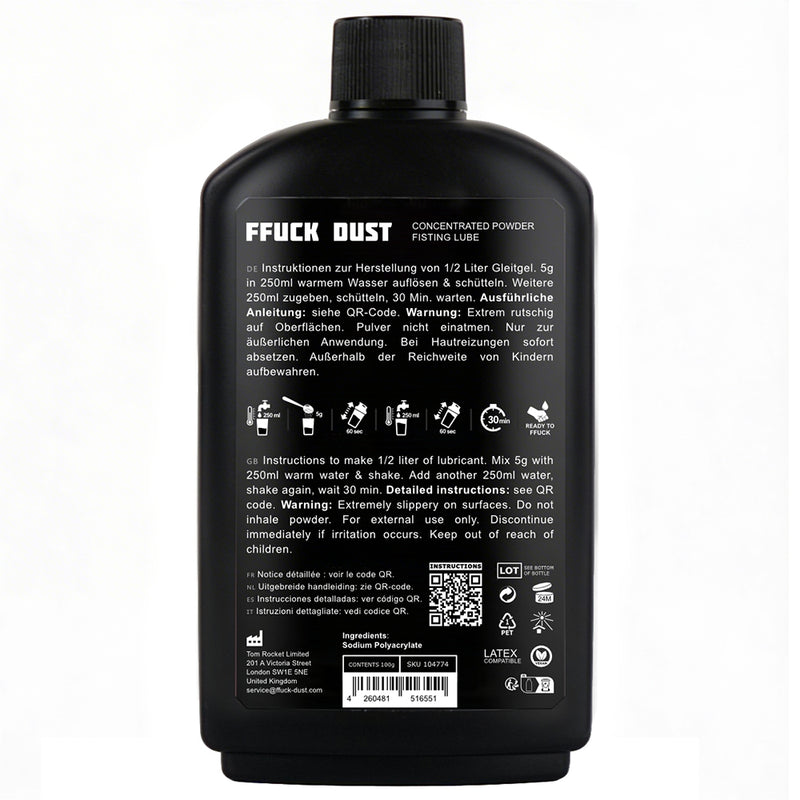Fist Club - Ffuck Dust - Powdered Fisting Lubricant - Erotiekvoordeel.nl