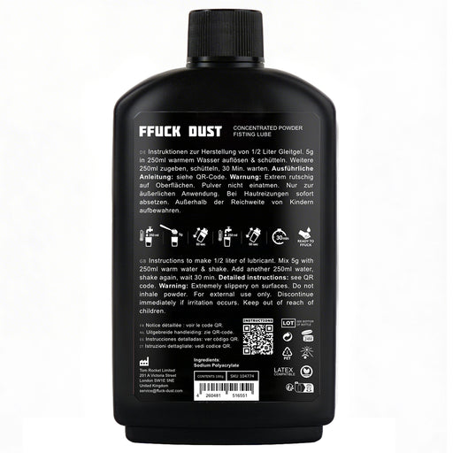 Fist Club - Ffuck Dust - Powdered Fisting Lubricant - Erotiekvoordeel.nl