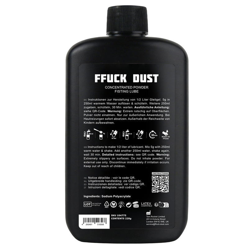 Fist Club - Ffuck Dust - Powdered Fisting Lubricant - Erotiekvoordeel.nl
