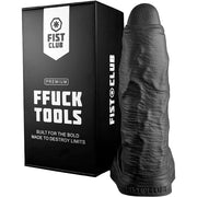Fist Club - GIRTH QUAKE - Gode en silicone - 38 x 9,6 cm - Teint clair - Erotiekvoordeel.nl