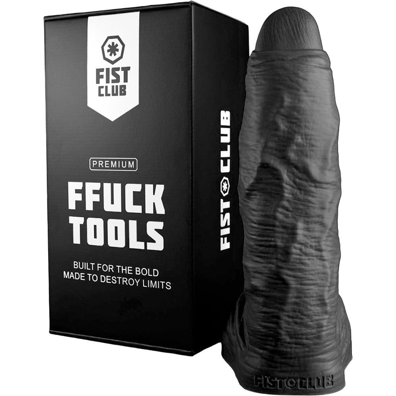 Fist Club - GIRTH QUAKE - Gode en silicone - 38 x 9,6 cm - Teint clair - Erotiekvoordeel.nl
