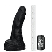 Fist Club - RAWLOAD - Dildo in silicone - 35 x 8,9 cm - Nero-Erotiekvoordeel.nl