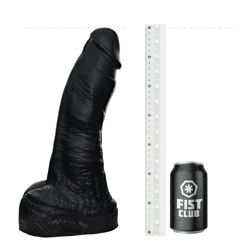 Fist Club - RAWLOAD - Dildo in silicone - 35 x 8,9 cm - Nero-Erotiekvoordeel.nl