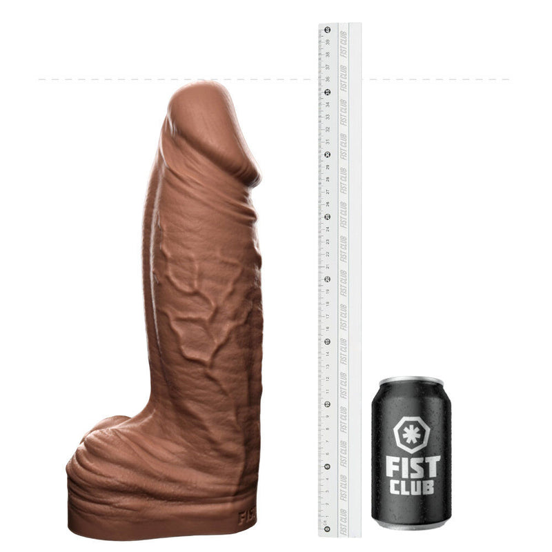 Fist Club - STRETCHPIG - Consolador de silicona - 36 x 9 cm - Tono piel claro - Erotiekvoordeel.nl