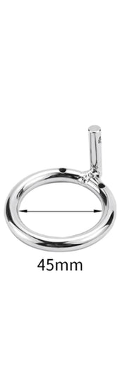 Fixxx - Apollo - Kuisheidskooi - Zilver - Drie Diameters-Erotiekvoordeel.nl