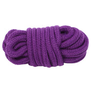 Fixxx - Set de ataduras BDSM - Forrado con piel - Morado-Erotiekvoordeel.nl