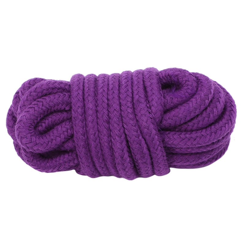 Fixxx - Set de ataduras BDSM - Forrado con piel - Morado-Erotiekvoordeel.nl