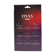 Fixxx - Kit de bondage BDSM - Doublé de fourrure - Noir - Erotiekvoordeel.nl