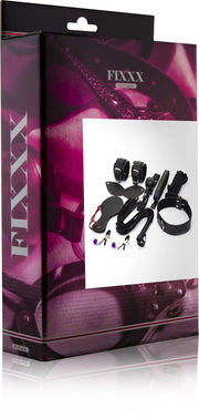 Fixxx - Esposas de cama para bondage - Negro-Erotiekvoordeel.nl
