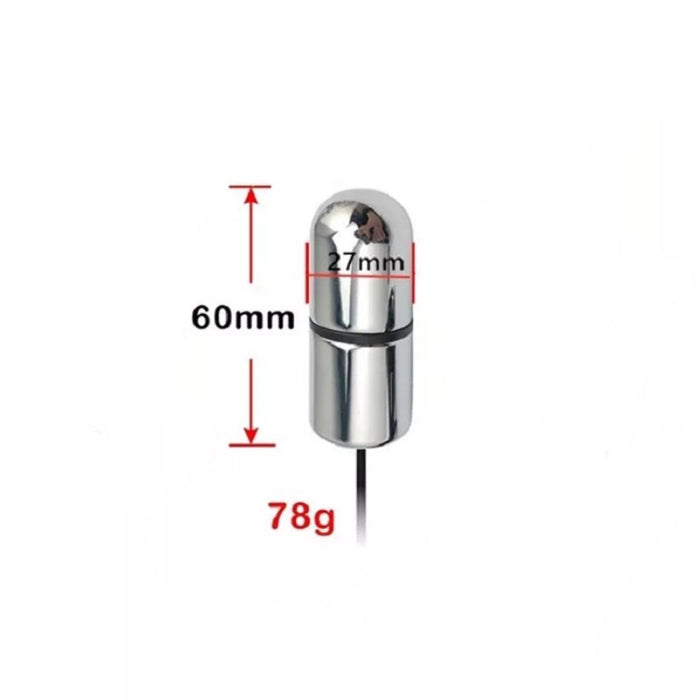 Fixxx - Electrosex Bullet inclusief Powerbox - Lengte 60 mm - Diameter 28 mm-Erotiekvoordeel.nl