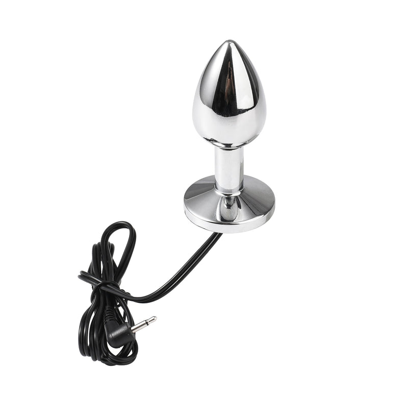 Fixxx - Electrosex Buttplug inclusief Powerbox - Lengte 67 mm - Diameter 28 mm-Erotiekvoordeel.nl
