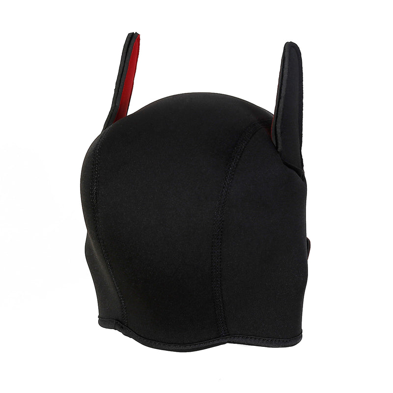 Fixxx - Dog Mask - Puppy Hood - Black/Pink-Erotiekvoordeel.nl