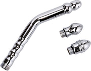 Fixxx - Intimdusche - Vaginal und anal verwendbar - Drei Düsen - Silber - Erotiekvoordeel.nl
