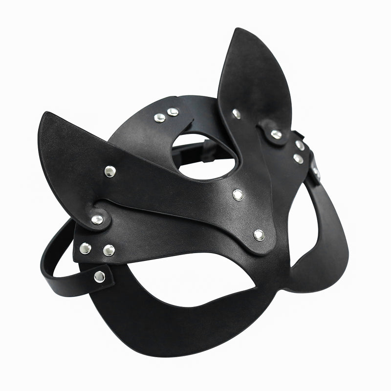 Fixxx - Masque de chat - Noir - Erotiekvoordeel.nl