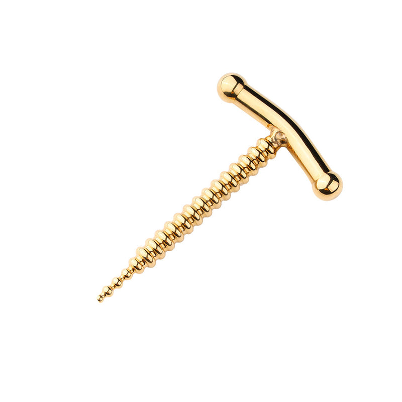 Fixxx - Kurkentrekker Penisplug - Goud - Diameter 8 mm-Erotiekvoordeel.nl