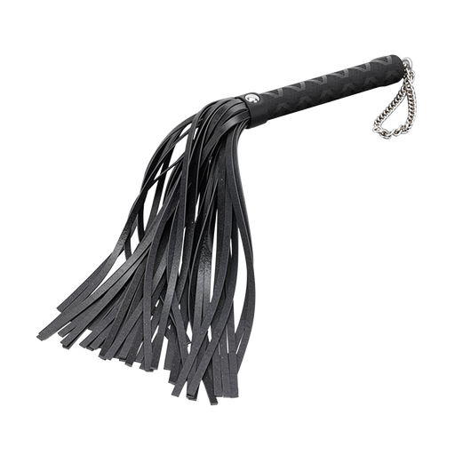 Fixxx - Luxe Flogger - Kunstleer - Zwart-Erotiekvoordeel.nl