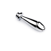 Fixxx - Penisvormige Anaal en Vaginaal Douche - Opzetstuk voor de Doucheslang - Zilver-Erotiekvoordeel.nl