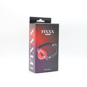 Fixxx - Rode Lippen Ring Gag - Rood/Zwart-Erotiekvoordeel.nl