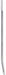 Fixxx - Urethrale Dilator - Lengte 22 cm - Diameter 8 mm - Zilver-Erotiekvoordeel.nl