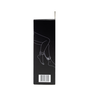 Fixxx - Esposas para tobillos con acolchado suave - Cuero PU - Negro/Rojo-Erotiekvoordeel.nl