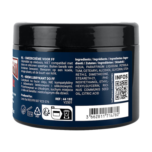 Fuck&Fist Cream - Romig Fisting Glijmiddel op Oliebasis - 500 ml-Erotiekvoordeel.nl