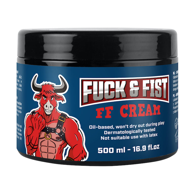 Fuck&Fist Cream - Creamy Oil-Based Fisting Lubricant - 500 ml-Erotiekvoordeel.nl