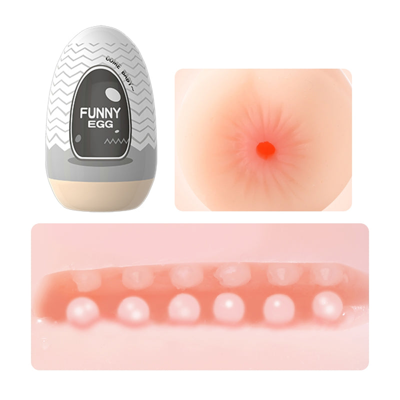 Funny Egg Collection - Mini-Masturbator - 6 Stück - Erotiekvoordeel.nl