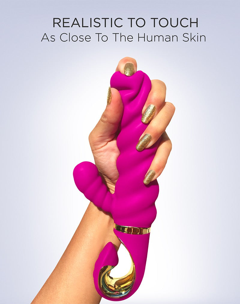 G-Vibe - G-Candy - Vibratore Rabbit - Rosa-Erotiekvoordeel.nl