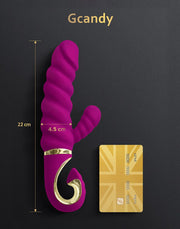 G-Vibe - G-Candy - Vibratore Rabbit - Rosa-Erotiekvoordeel.nl