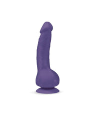 G-Vibe - G-Real2 - Vibrerende Dildo Met Zuignap - Paars-Erotiekvoordeel.nl