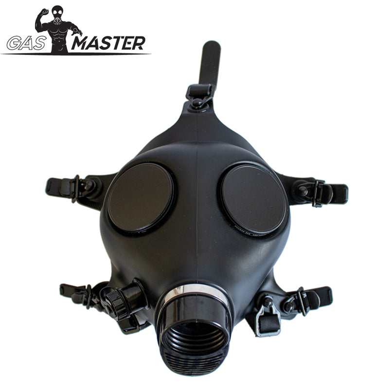 GASMASTER Alien Maska Przeciwgazowa - Soczewki Polaryzacyjne + Metalowe Osłony Oczu-Erotiekvoordeel.nl