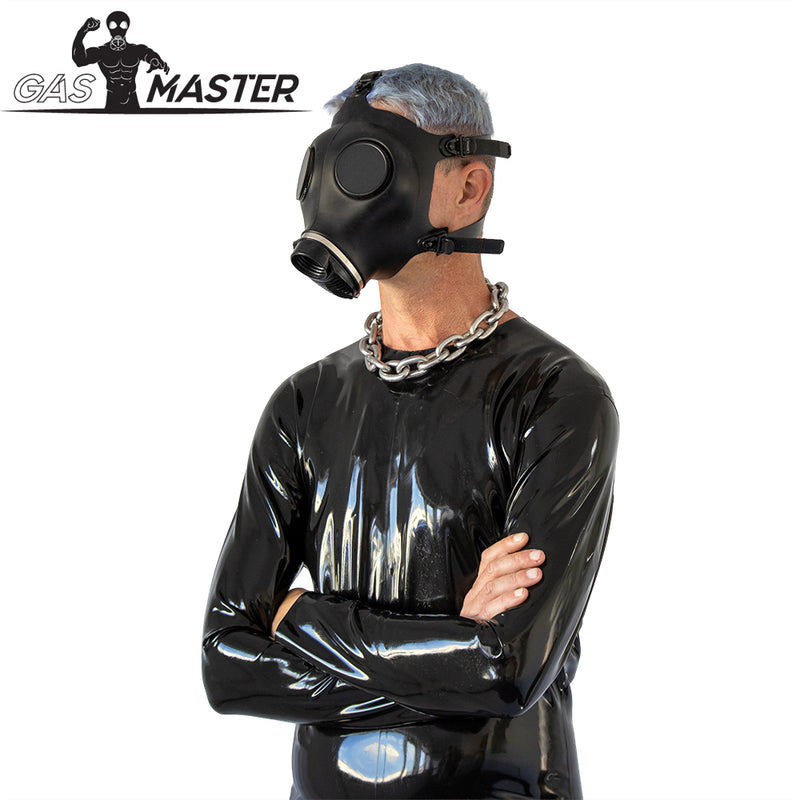 GASMASTER Alien Maska Przeciwgazowa - Soczewki Polaryzacyjne + Metalowe Osłony Oczu - Erotiekvoordeel.nl