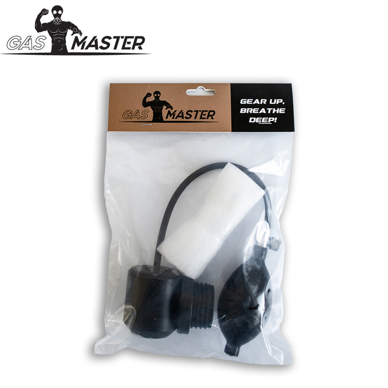 GASMASTER Kit de máscara de gas con mini bomba de aroma - Erotiekvoordeel.nl