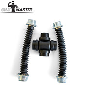 GASMASTER RD40 Gasmasken-Kreuzadapter mit Schläuchen - Erotiekvoordeel.nl