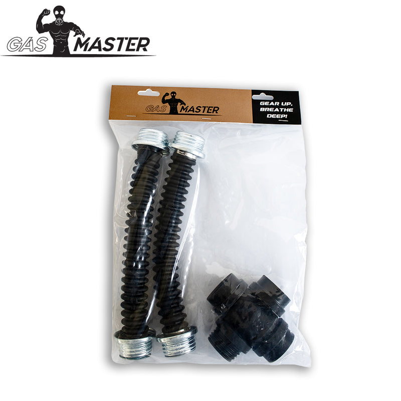 GASMASTER RD40 Gasmasken-Kreuzadapter mit Schläuchen - Erotiekvoordeel.nl