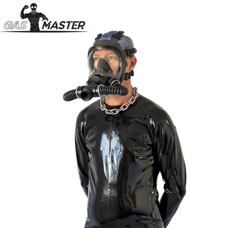 GASMASTER RD40 Gasmaske Kreuzadapter mit Schläuchen - Erotiekvoordeel.nl