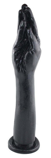 Gangbangster - 5 Fingers Plus - Extreme Dildo - 38 x 7,5 cm - PVC - Zwart-Erotiekvoordeel.nl