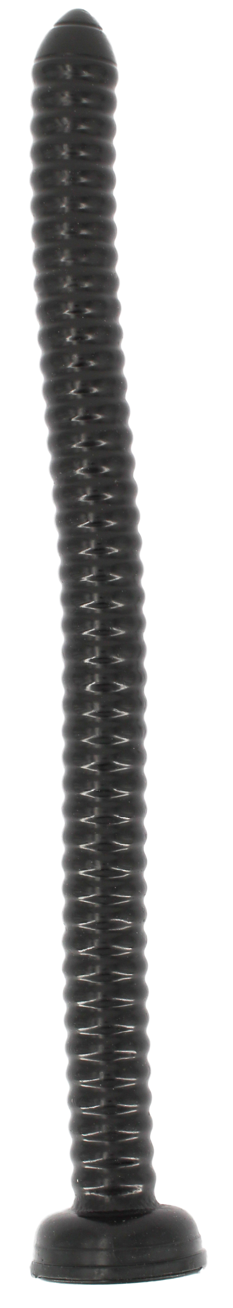 Gangbangster - Analconda Savana - Dildo Analne - 46 X 3,2 Cm - Czarny-Erotiekvoordeel.nl
