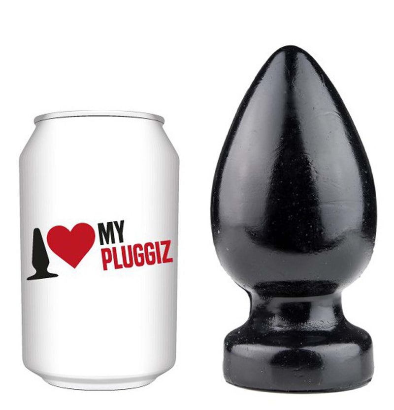 Gangbangster - Bastos - Buttplug - 12 x 6 cm - PVC - Zwart-Erotiekvoordeel.nl