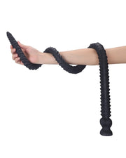 Gangbangster - Big Dick Sneek - Consolador anal - 90 x 3,5 cm - Negro-Erotiekvoordeel.nl