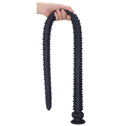 Gangbangster - Big Dick Sneek - Consolador anal - 90 x 3,5 cm - Negro-Erotiekvoordeel.nl