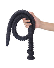 Gangbangster - Big Dick Sneek - Consolador anal - 90 x 3,5 cm - Negro-Erotiekvoordeel.nl