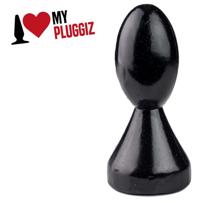 Gangbangster - Bishop Chess - Buttplug - 10 x 4,5 cm - PVC - Zwart-Erotiekvoordeel.nl